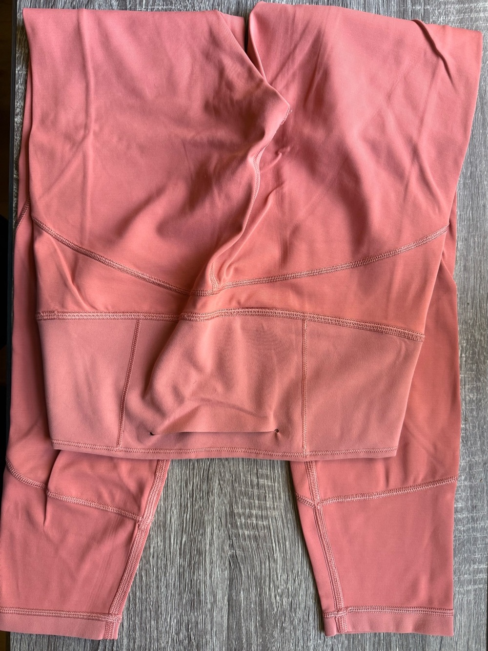 lululemon Dusty Rose High-Rise Pocket Leggings | Blush Pink | Size S